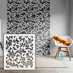 Трафарет для створення піксельного безшовного малюнка 70х60 см (800х700) 1 мм