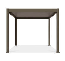 Терасна пергола Eleganse 3x3 м сіро-коричневий Gutroof, фото 3