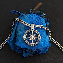 Троянда вітрів, компас, кулон, підвіс