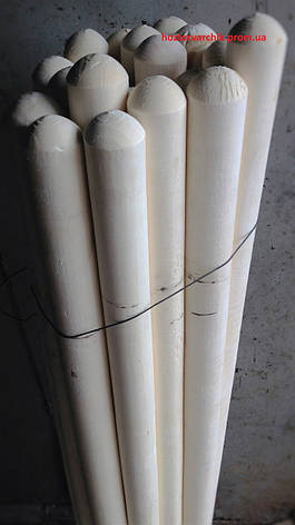 Держак/тримач/на лопату вищий сорт діаметр 40 мм довжина 1,2 метра, фото 2