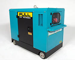 Дизельний генератор Full FDL13500SC3, трифазний, 10 кВт