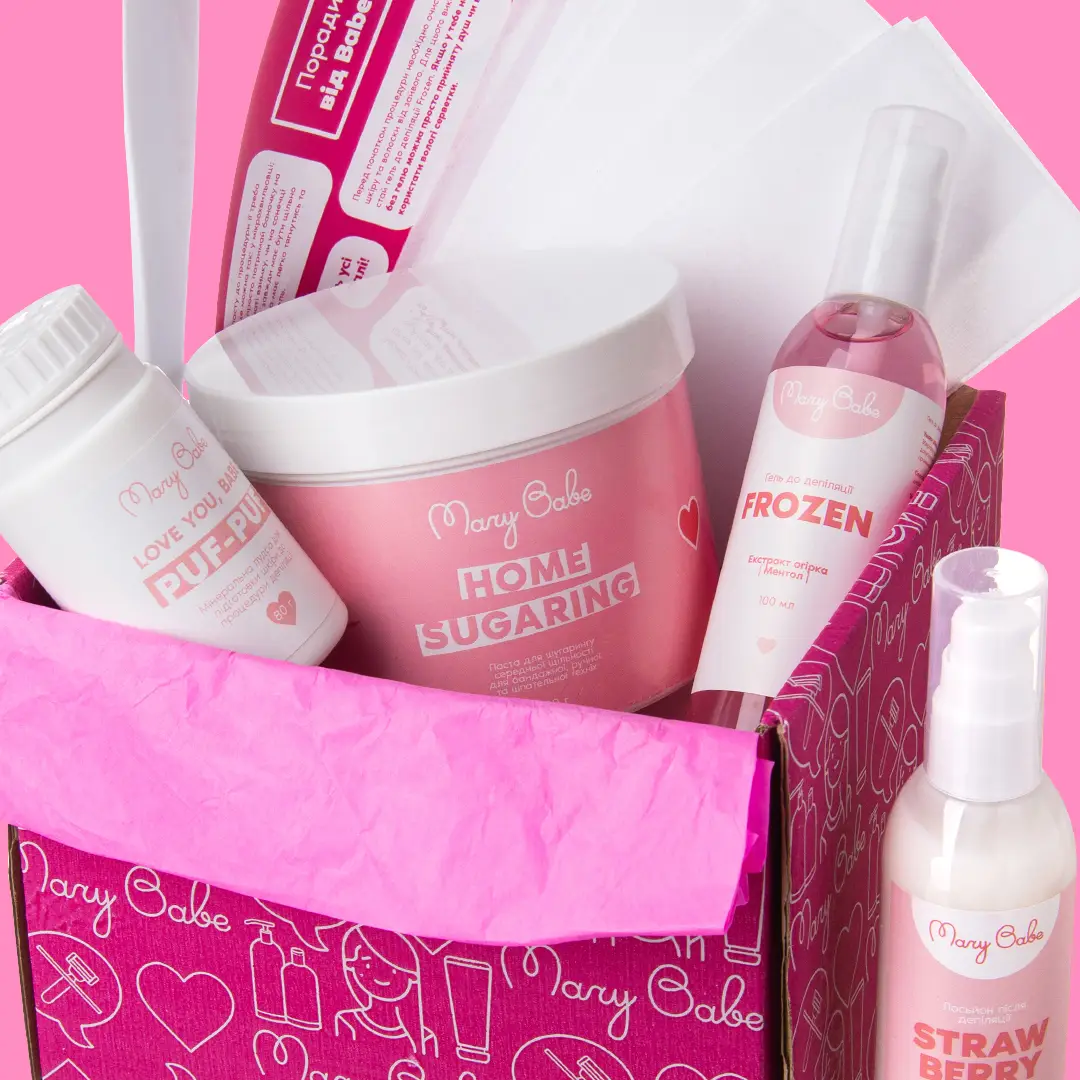 Набір для депіляції усіх зон Mary Babe Lovely, фото 1