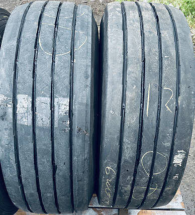 Шини вантажні б у 385-65R22.5 GOODYEAR KMAX T причіпна, фото 1
