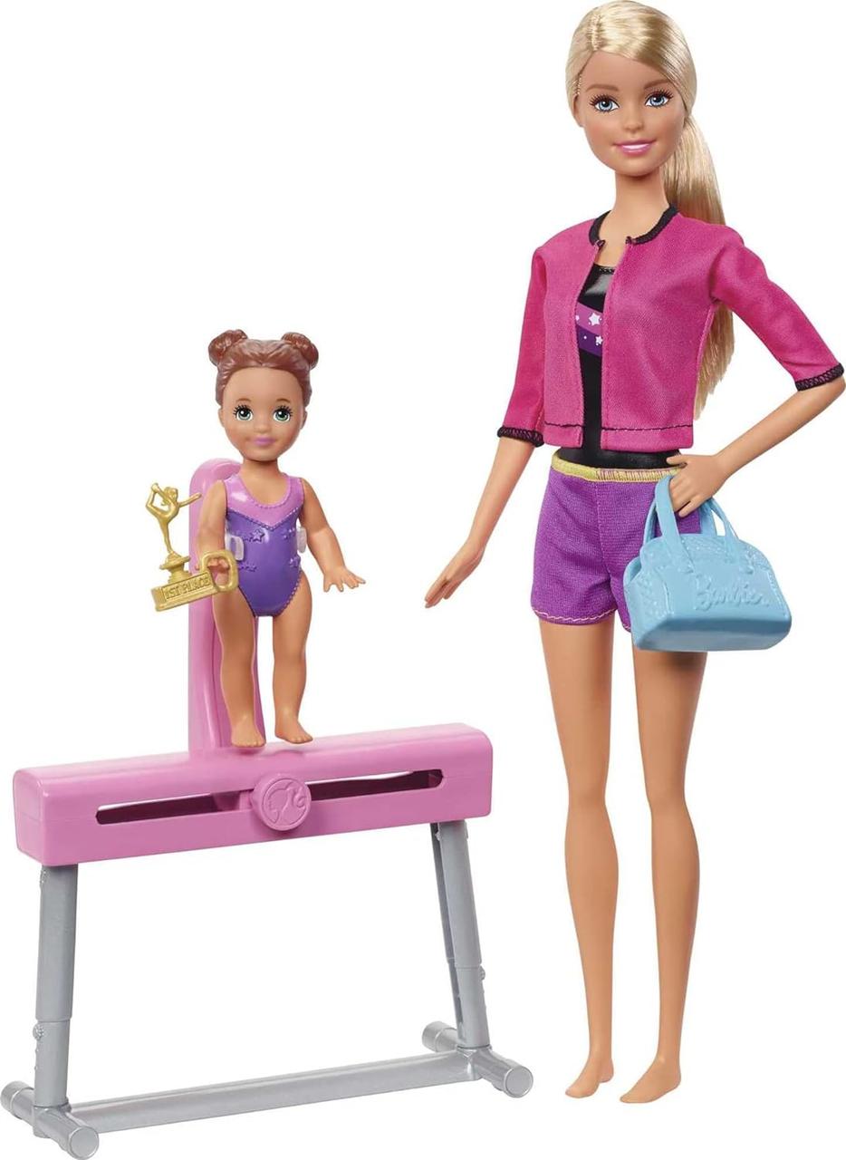 Ігровий набір лялька Барбі Тренер зі спортивної гімнастики Barbie Gymnastics Coach FXP39