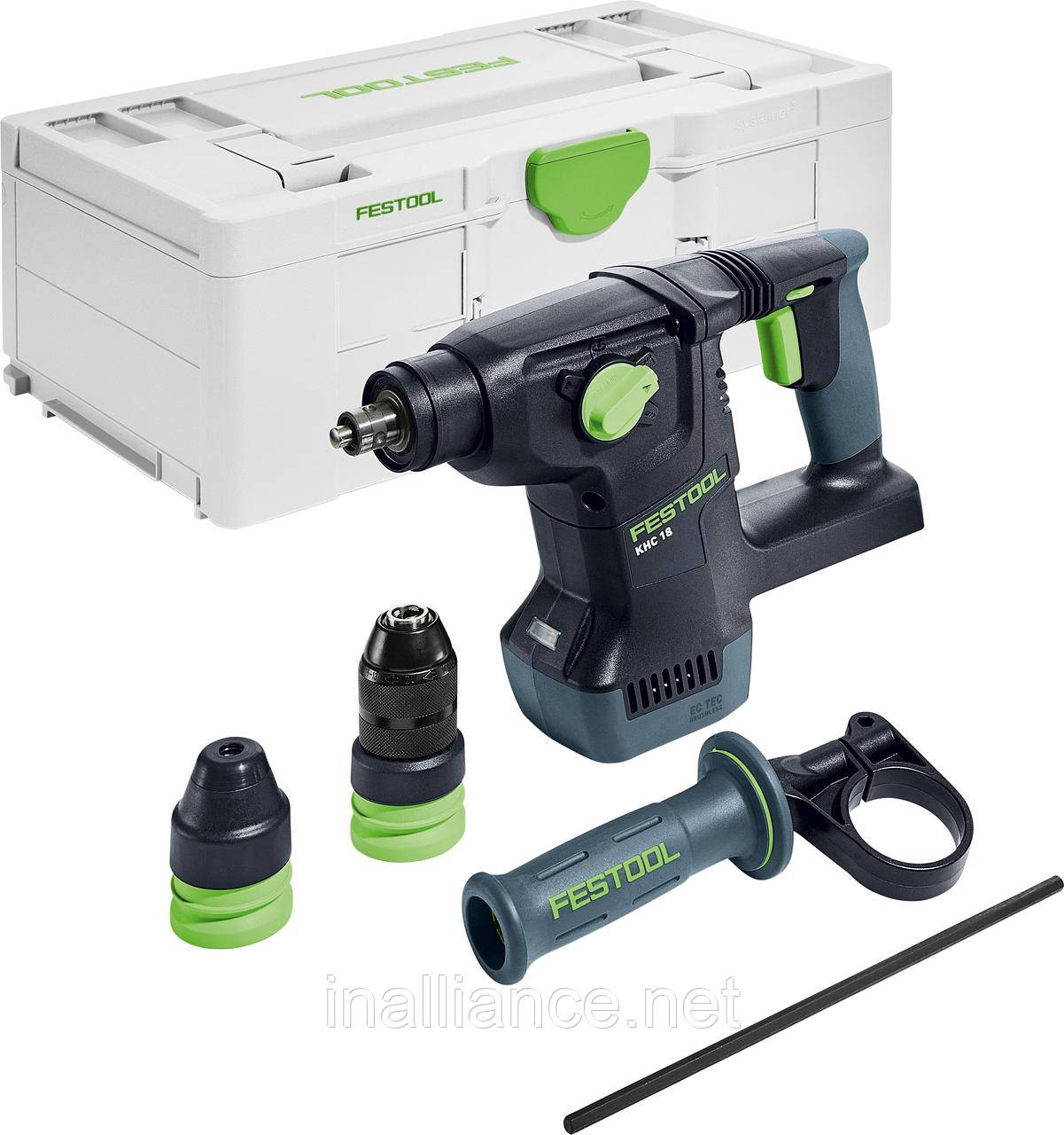 Перфоратор акумуляторний комбінований KHC 18 EB-Basic Festool 577447