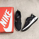 Літні кросівки найк чоловічі літні, текстильні дихаючі кросівки nike сітка *Nn чорн сіт*, фото 7