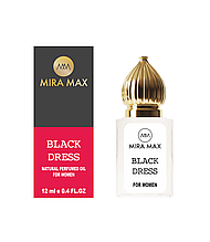 Парфумована олія для жінок Mira Max BLACK DRESS, 12 мл