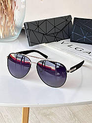 Очки мужские солнцезащитные форма Авитор, линза с  с поляризацией