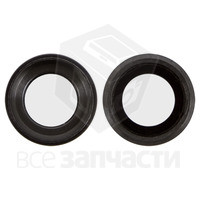 Скло камери Apple iPhone 6, iPhone 6S, iPhone 6S Plus (PRC) Black, фото 1