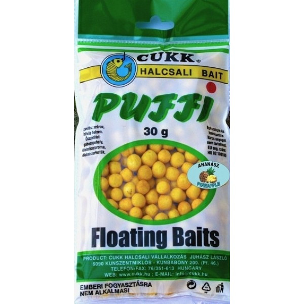 Повітряне тісто Puffi Cukk Міді, 30г, Ананас (Повітряне тісто), фото 1