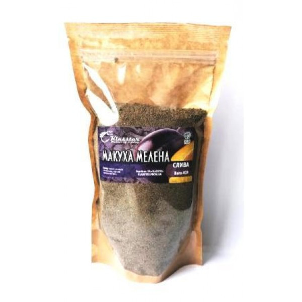 Макуха мелена Klasster, 400г, Слива (Прикормки), фото 1