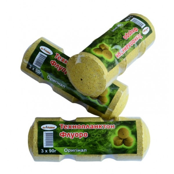Флуоро технопланктон Art Fishing, 3шт/уп, Оригінал (Технопланктон), фото 1