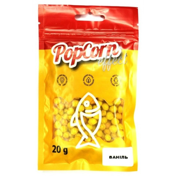 Повітряне тісто пиляче Start Fishing Pop Corn Effect, 7мм, 20г, Ваніль (Повітряне тісто), фото 1