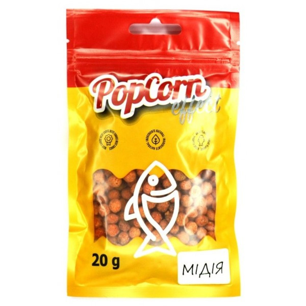 Повітряне тісто пиляче Start Fishing Pop Corn Effect, 7мм, 20г, Мідія (Повітряне тісто), фото 1