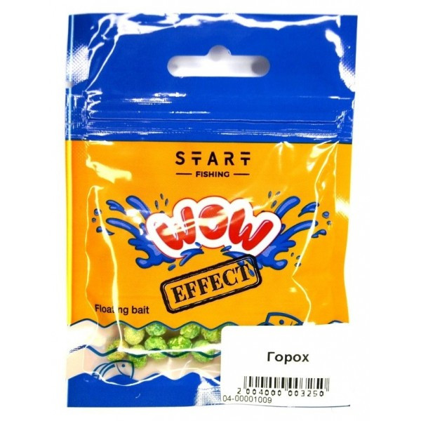 Повітряне тісто пиляче Start Fishing WoW Effect, 7мм, 5г, Горох (Повітряне тісто), фото 1