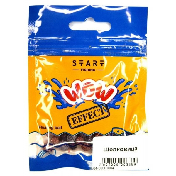 Повітряне тісто пиляче Start Fishing WoW Effect, 7мм, 5г, Шовковиця (Повітряне тісто), фото 1