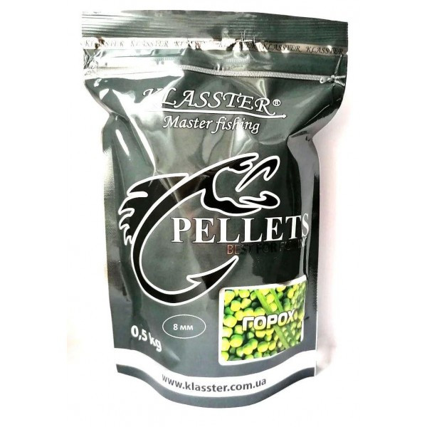 Пелет Klasster, 4мм, 500г, Горох (Пелети), фото 1