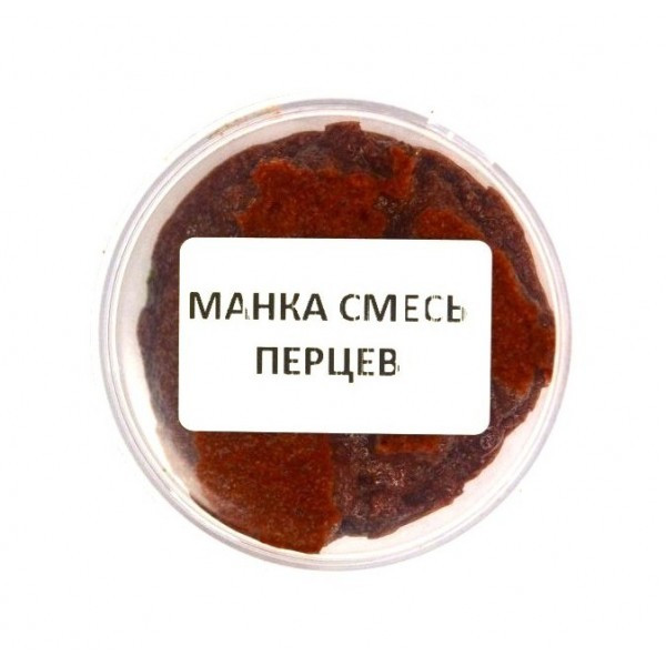 Манка насадкова Art Fishing, 60г, Суміш перців (Мастирки), фото 1