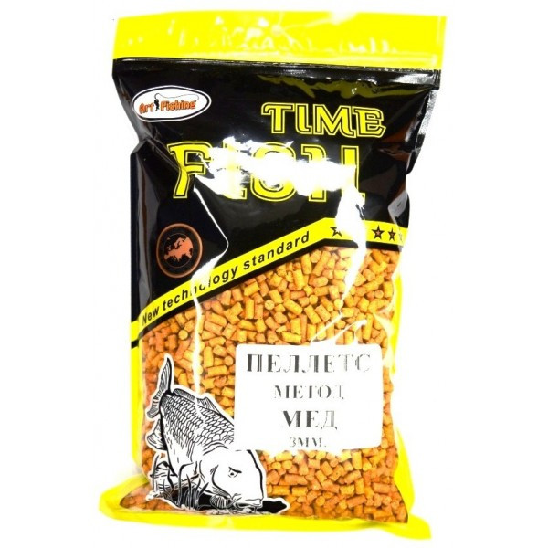 Метод пелет Art Fishing, 3мм, 500г, Мед (Пелети), фото 1