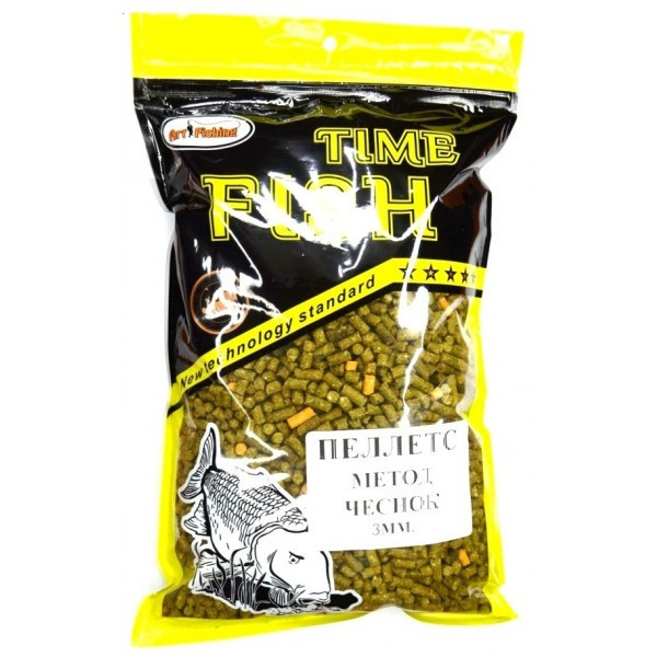 Метод пелет Art Fishing, 3мм, 500г, Часник (Пелети), фото 1