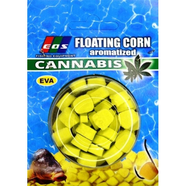 Кукурудза штучна плаваюча EOS EVA, Коноплі (Штучні наживки), фото 1