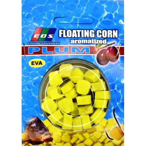 Кукурудза штучна плаваюча EOS EVA, Слива (Штучні наживки), фото 1