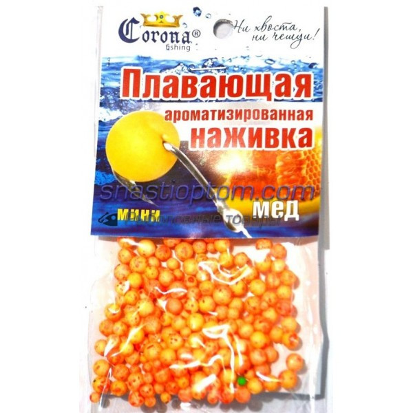 Пінопластова наживка Corona Міні, 4-6мм, Мед (Штучні наживки), фото 1