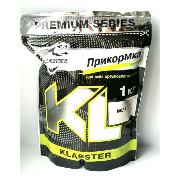 Прикормка Klasster Premium, 1кг, Метод (Прикормки), фото 1