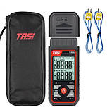 Двоканальний термометр Tasi TA611B (-200C...+1372C) під термопари К і J типів, фото 2