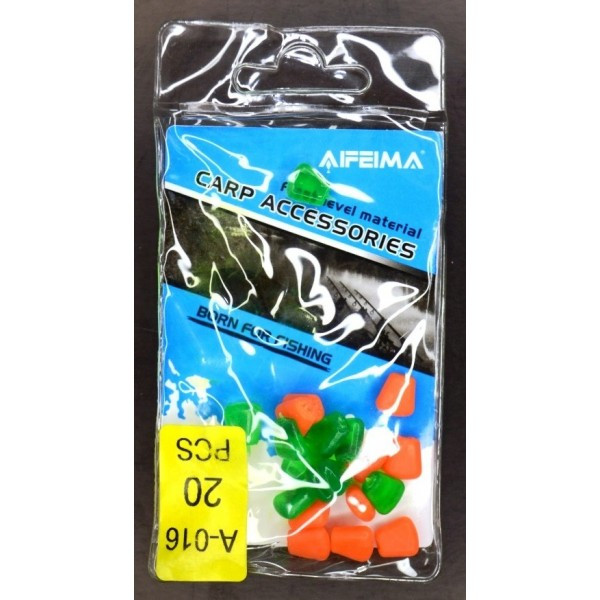 Кукурудза силіконова Feima A-016, 20шт/уп, S (Штучні наживки), фото 1