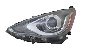 Фара ліва Toyota Prius C 12-17 (LED/W5W) Depo мех., без ламп