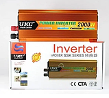 Перетворювач напруги автомобільний інвертор UKC AC/DC 2000 W 24V UKC SSK-24-2000W, фото 4