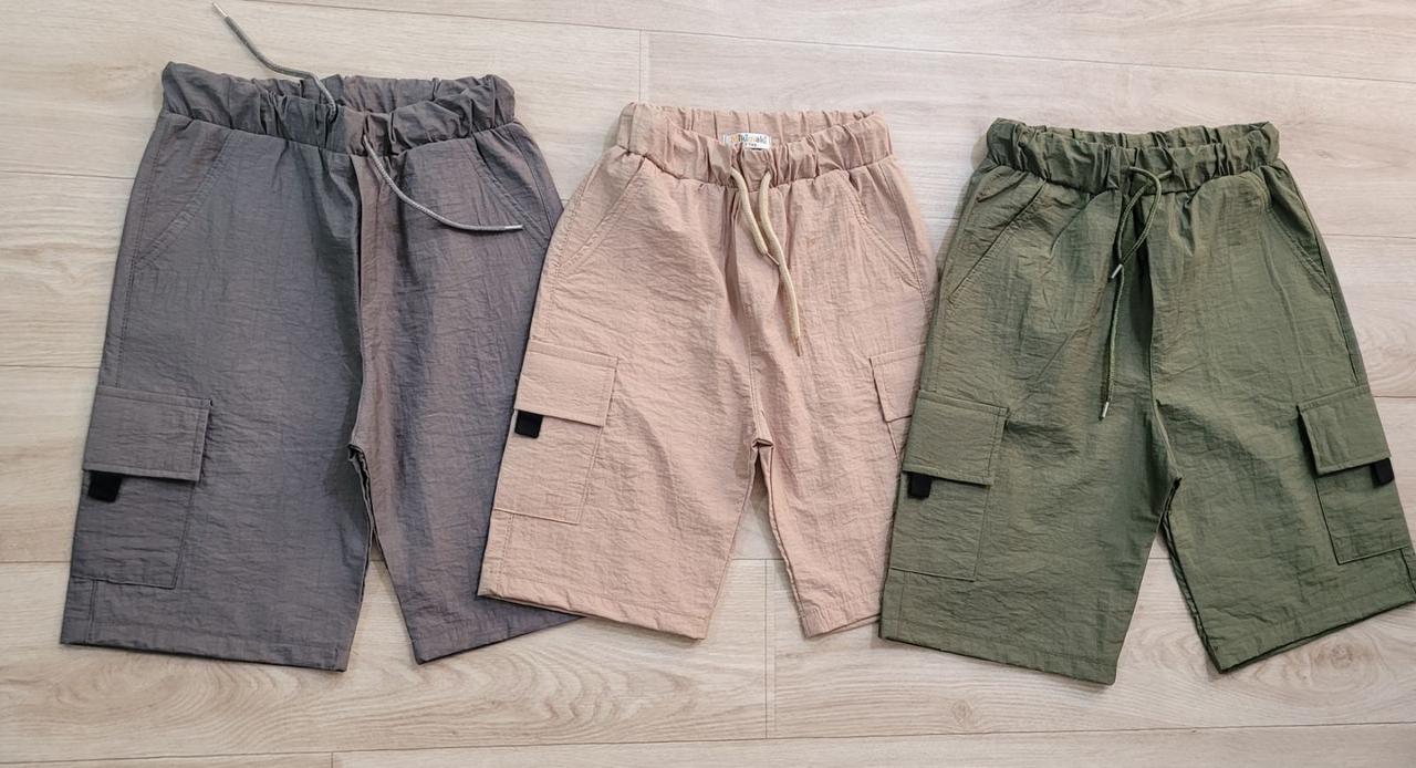 Шорти-карго для хлопчиків 12/16 років; Гурт. Туреччина, фото 1