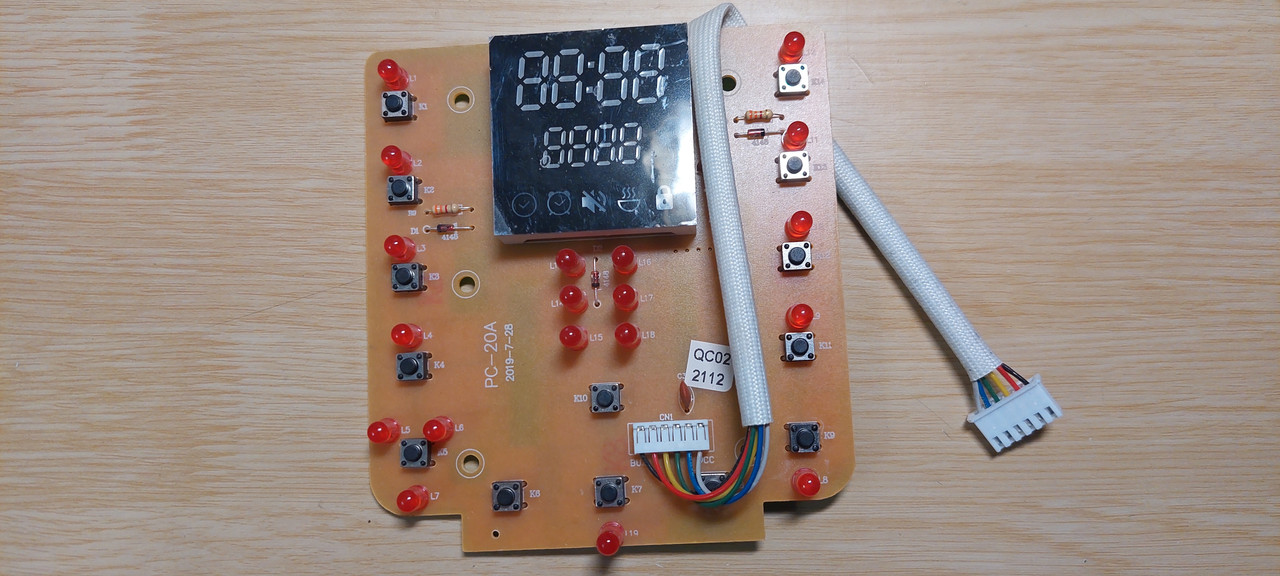 Плата управління для мультиварки ROTEX REPC57B, REPC55B Smart