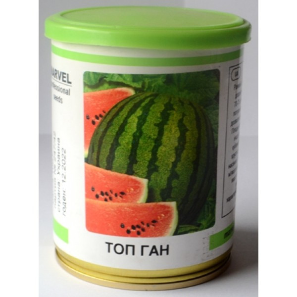 Насіння кавуна Топ Ган, Україна, Marvel, банка 100г (Насіння кавуна), фото 1