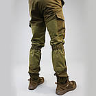 🔥 Тактичні штани "Ultimatum - Намет" (Олива) штани, нацгвардії, все, мілітарі, мультикам, піксель, гірка, фото 5