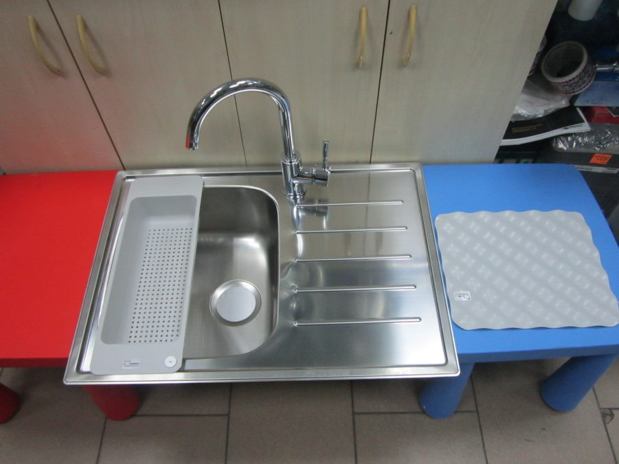 Мийка кухонна Ikea Boholmen 50х70х21 з нержавіючої сталі (Греція)