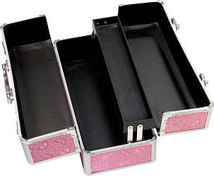 Великий бокс для зберігання інтимних іграшок із кодовим замком BMS Factory Large Lokable Vibrator Case Pink