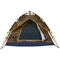 Намет-автомат кемпінговий з автоматичним каркасом чотиримісна  двошарова