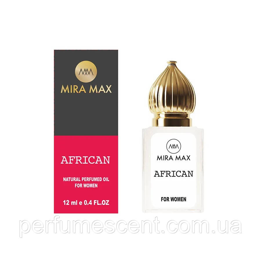 Парфумована олія для жінок Mira Max AFRICAN, 12 мл