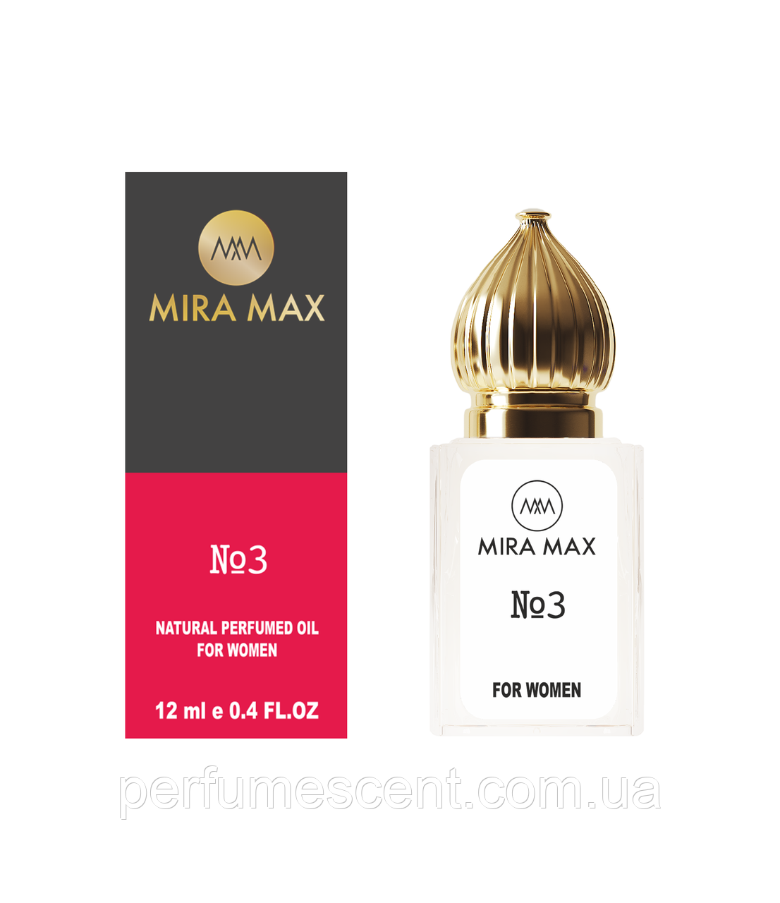 Парфумована олія для жінок Mira Max №3, 12 мл