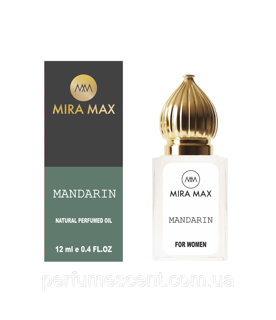 Парфумоване масло унісекс Mira Max "MANDARIN", 12 мл