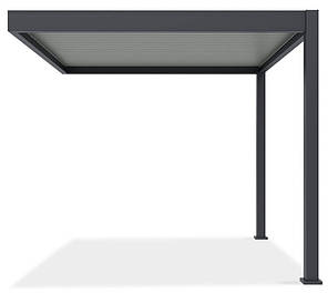 Пергола пристінна 3x3 Gutroof Elegance Wall Антрацит/Світло-сірий 005867, фото 1