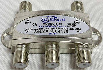 Дисек-перемикач Sat Integral на 4