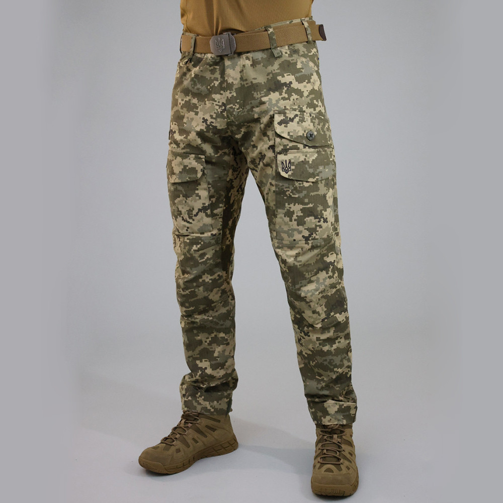 🔥 Тактичні штани-брюки "Ultimatum - Summer" (Піксель ММ-14) нгу, нацгвардії, зсу, мілітарі, multicam, фото 1