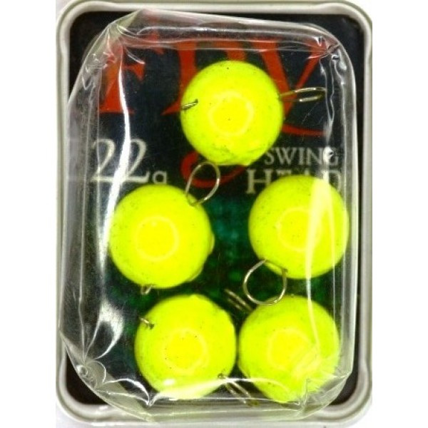 Грузило вухате розбірне, 5шт/уп, Lime, 22г (Грузила вухаті), фото 1