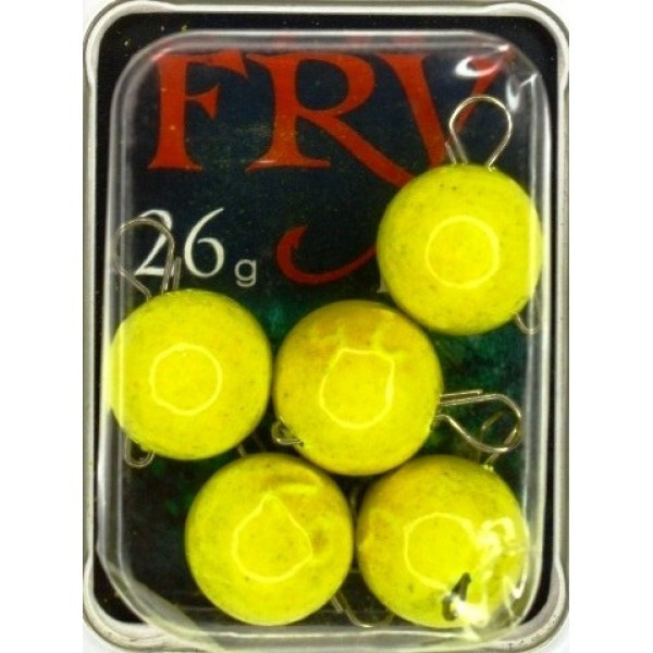 Грузило вухате розбірне, 5шт/уп, Lime, 26г (Грузила вухаті), фото 1