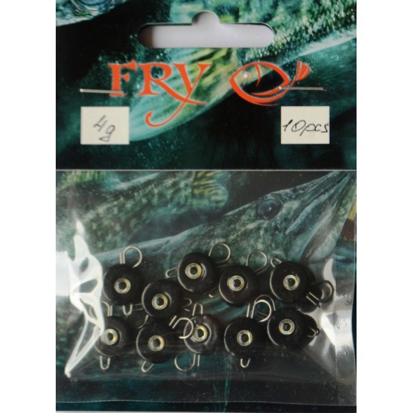 Грузило вухате розбірне Таблетка Ексцентрик, 10шт/уп, Silvereyes Black, 4г (Грузила ексцентрики), фото 1