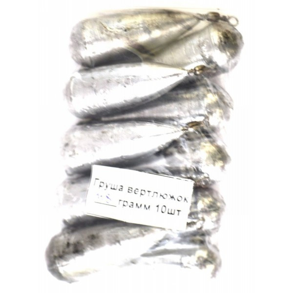 Грузило Крапля-Груша з вертлюгом, 118г (Грузила з вертлюгом), фото 1