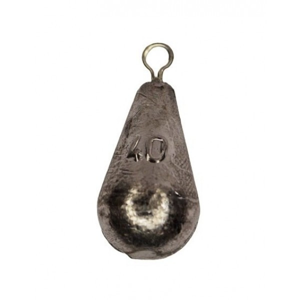 Грузило Крапля з вушком, 40г (Грузила з вушком), фото 1